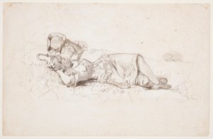 羊飼いの休憩 作： Winslow Homer